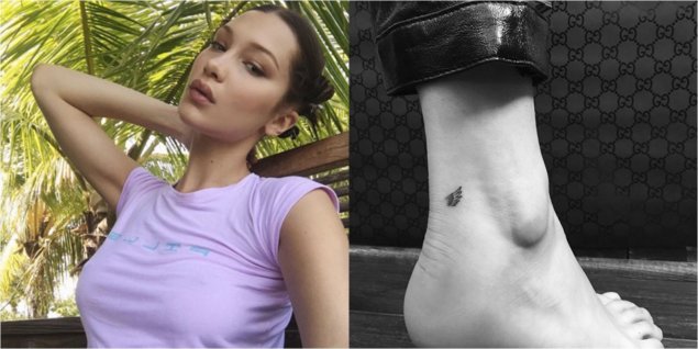 Татуировки беллы хадид