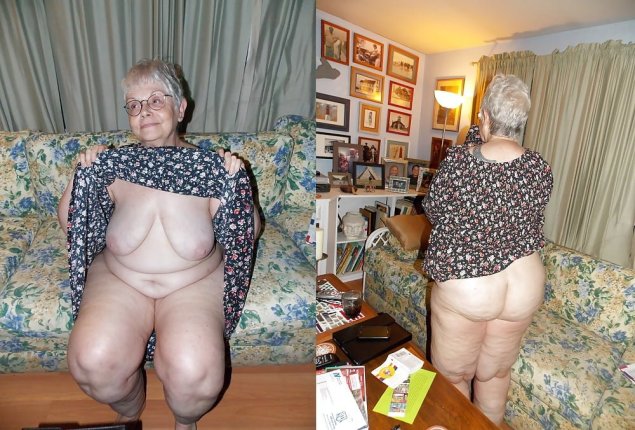 Старые женщины раздеваются