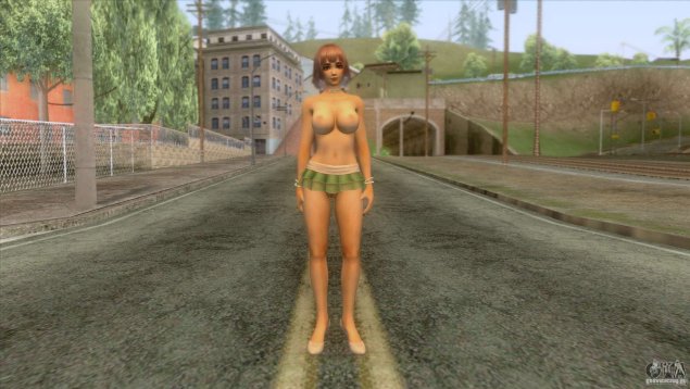 Candy saxx Skin nude in GTA sa