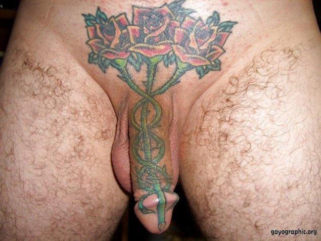 Мужские интимные Татуировки