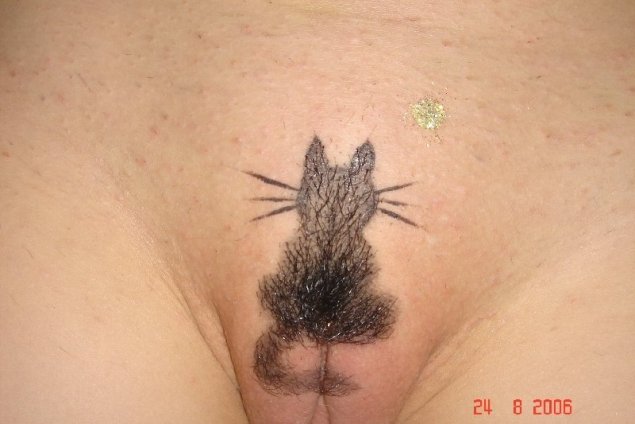 Мужские интимные прически