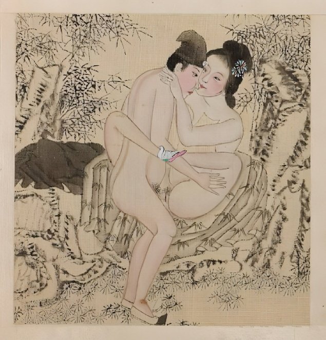 Старинные японские эротические рисунки