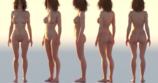 Анатомия женской Наготы