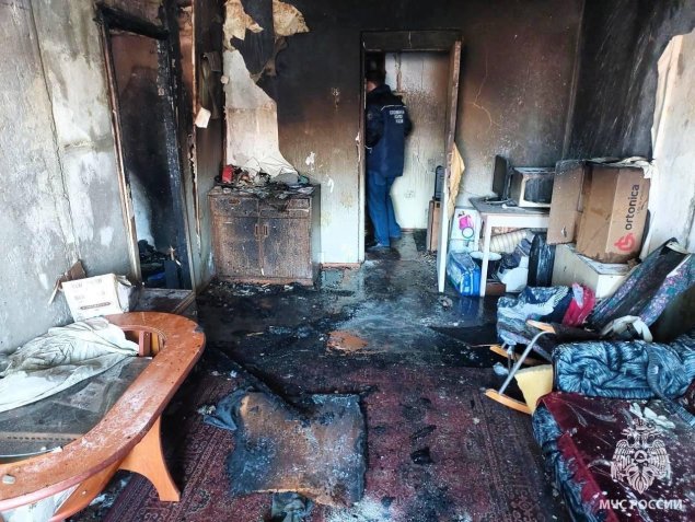 Пожар в жилом доме