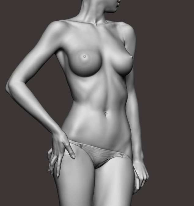 Эротические модели для Zbrush
