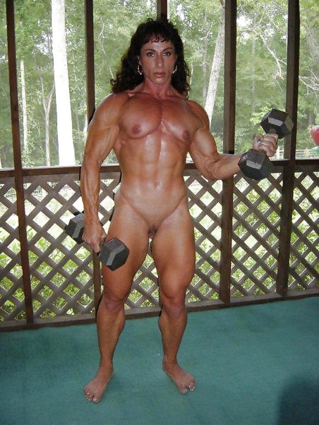 Female bodybuilder Annie Rivieccio