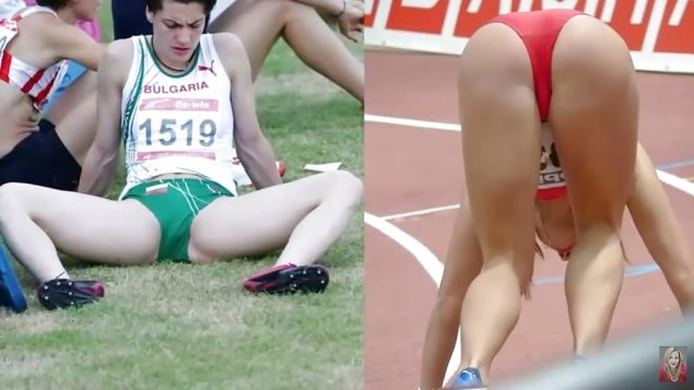 Эротические моменты в женском спорте