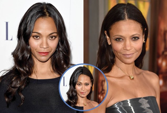 Тэнди Ньютон и Зои Салдана