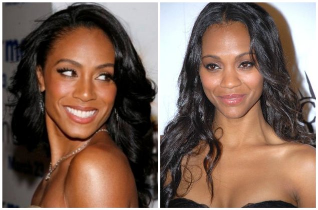 Джада Пинкетт Смит и Зои Салдана похожи