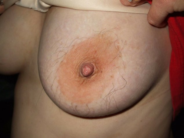 Женские волосатые сиськи