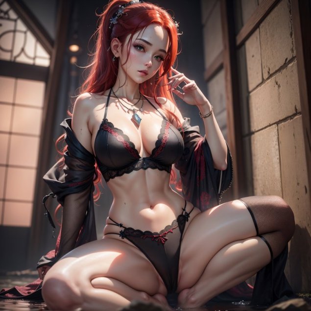 Девушка в эротическом