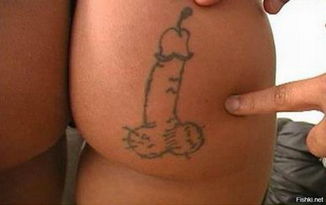Прикольные эротические тату