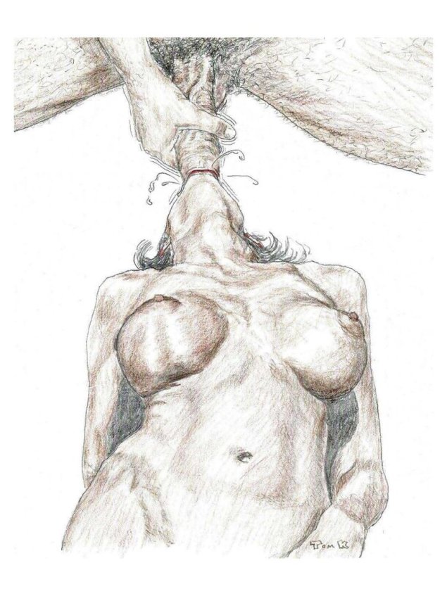 Порнографические рисунки карандашом