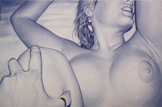 Эротические рисунки карандашом