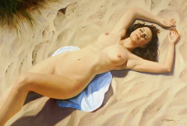 Гавриленок Юрий картины художника ню