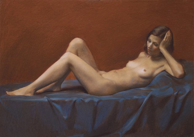 Зинаида Серебрякова спящая натурщица