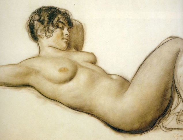 Зинаида Серебрякова натурщица XX