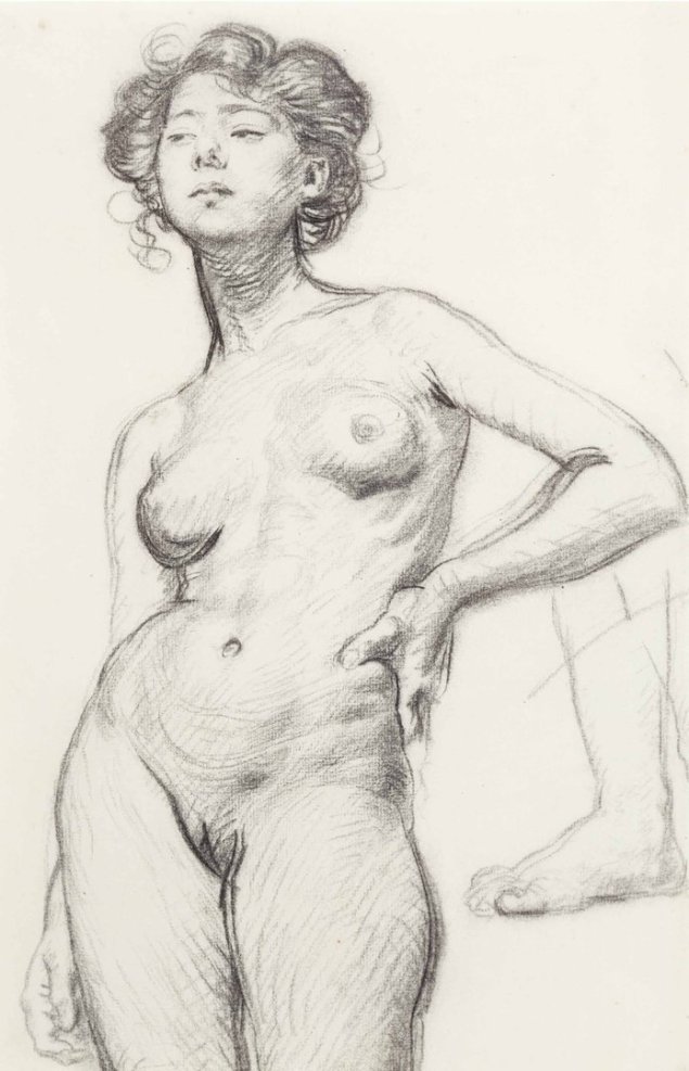 Голые женщины в графике