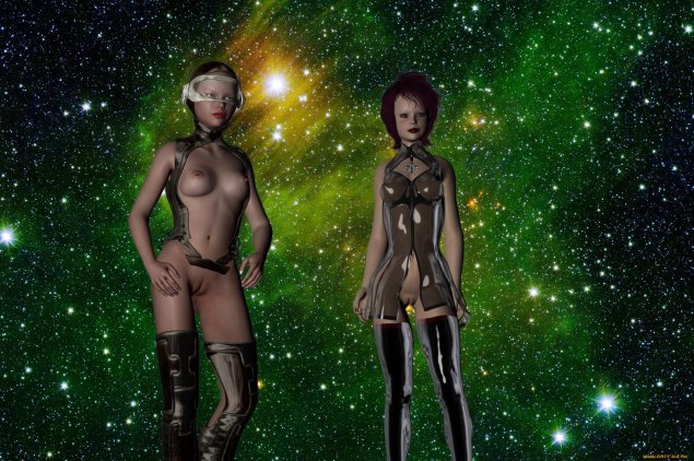 Космическая девушка