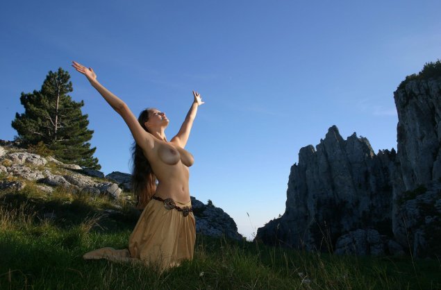 Эротика в горах