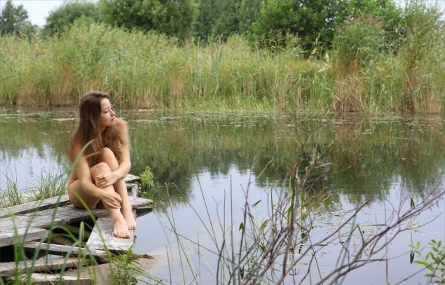 Фотосессия на речке