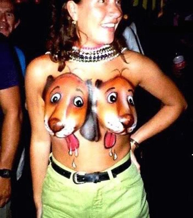 Необычный бодиарт