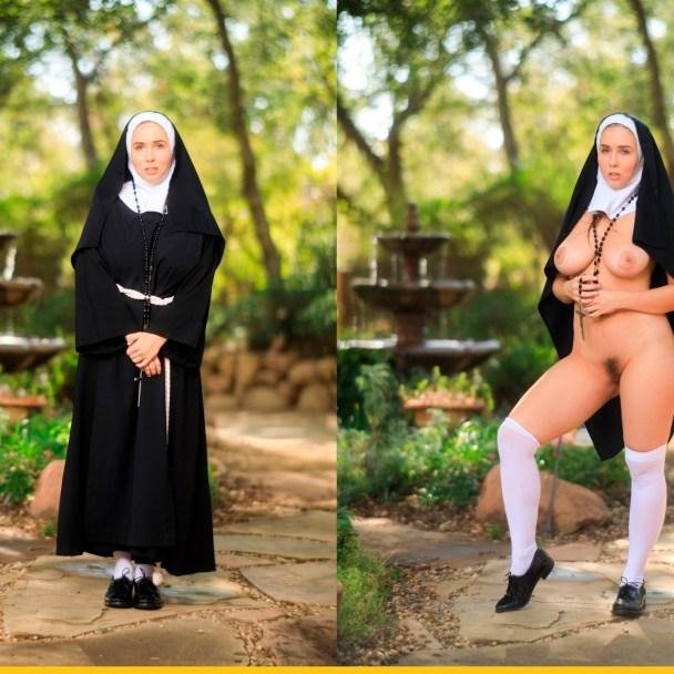 Голые монашки