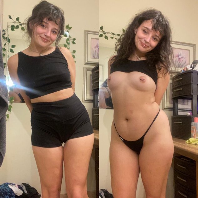 Раздетая женщина