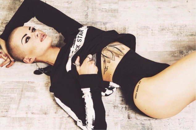 Дана соколова тату