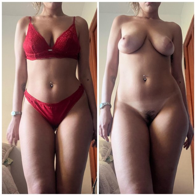 Полностью раздетая женщина