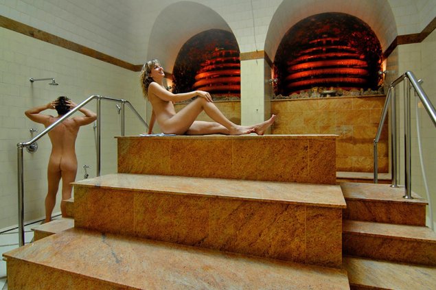 Общие бани в германии ню