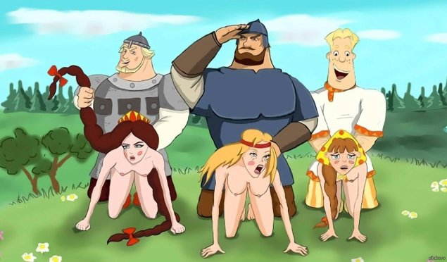 Мультфильм 3 богатыря