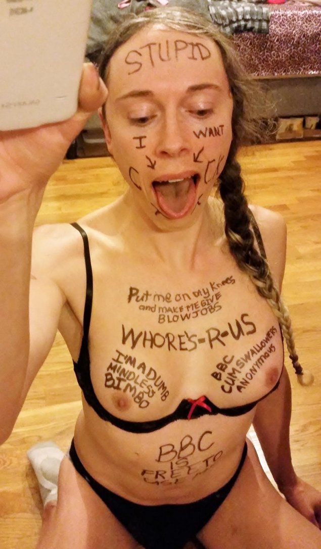 Унизительные надписи на теле бдсм