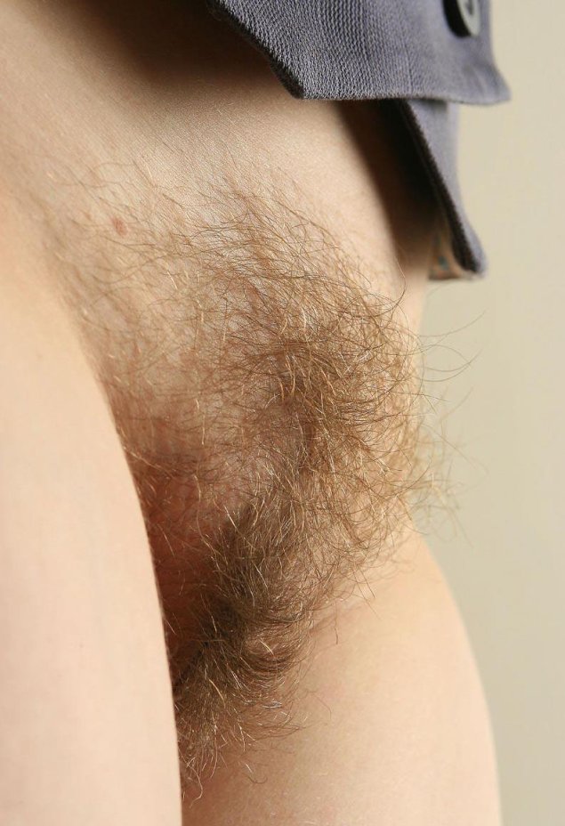 Пушистые лобковые волосы