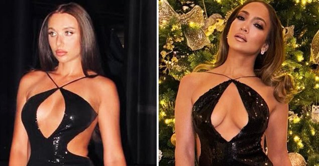 Дженнифер лопес в платье