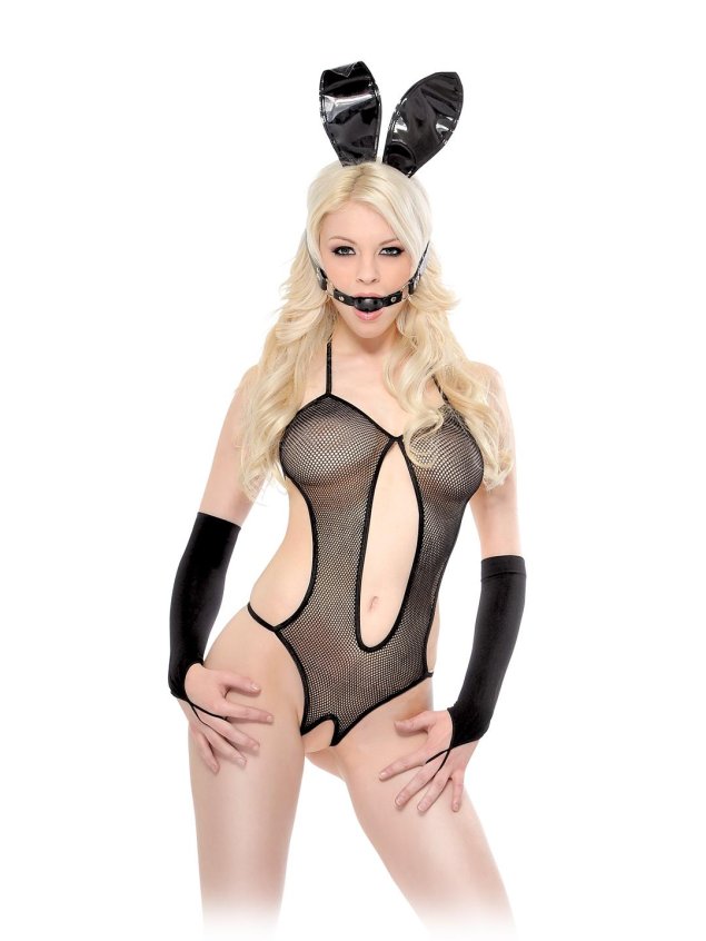 Порно костюм зайки