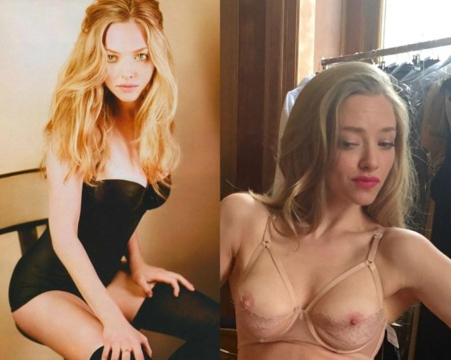 Аманда сейфрид в нижнем белье