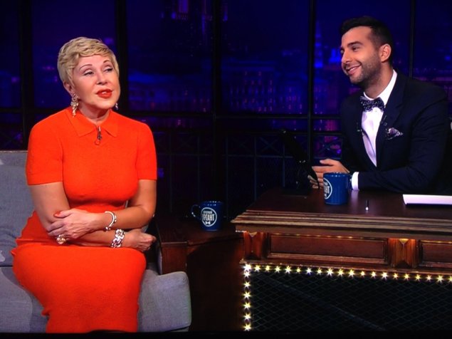 Любовь успенская вечерний ургант