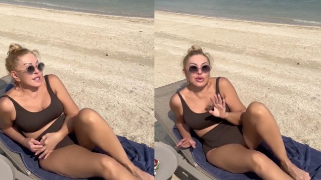 Любовь успенская в купальнике