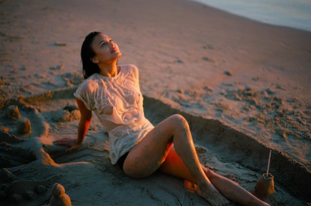 Пляж красивые девушки