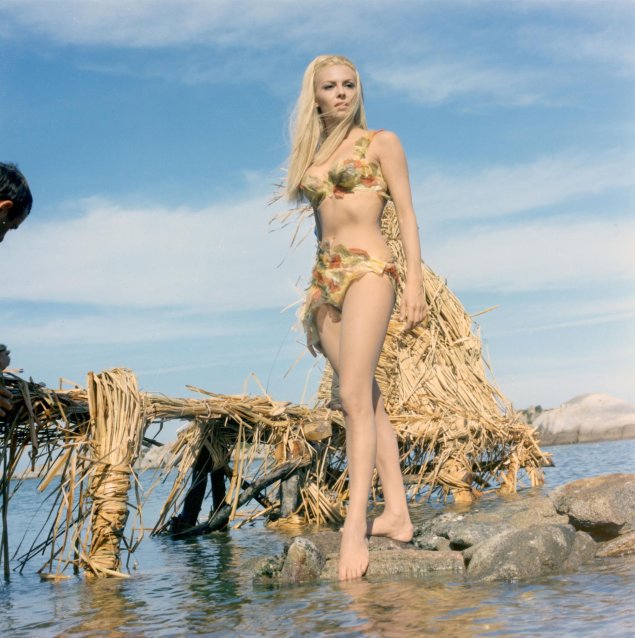 Мишель мерсье в купальнике