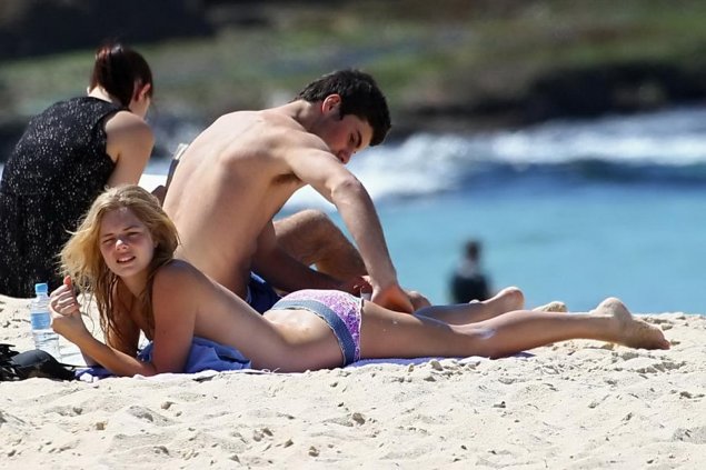 Знаменитости на пляже