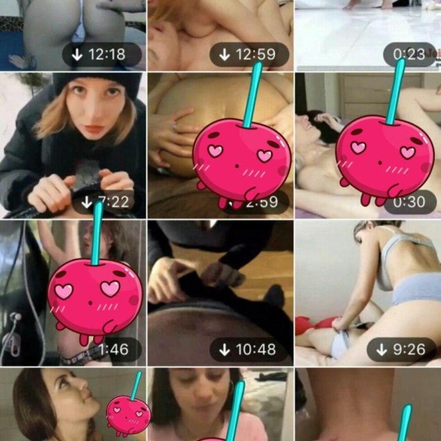 Слив девушек