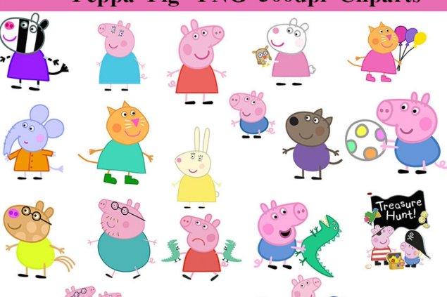 Свинка пеппа персонажи