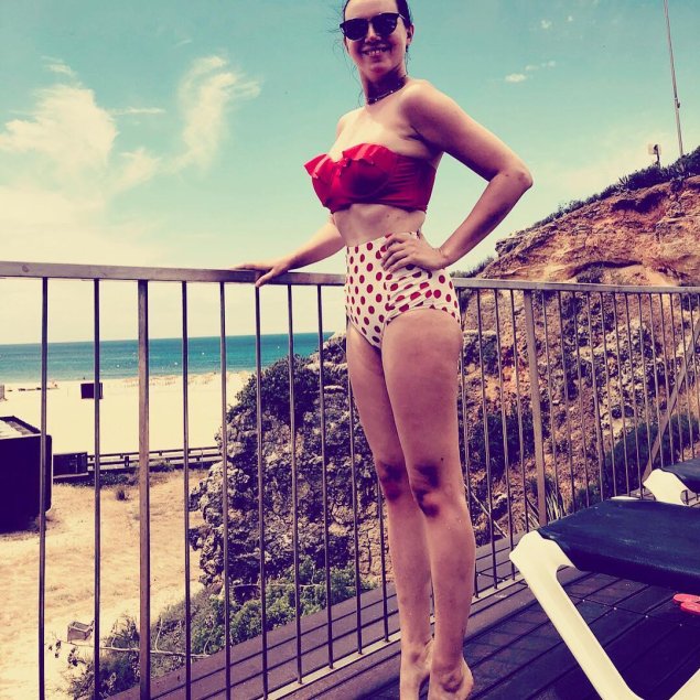 Купальник в стиле пин ап