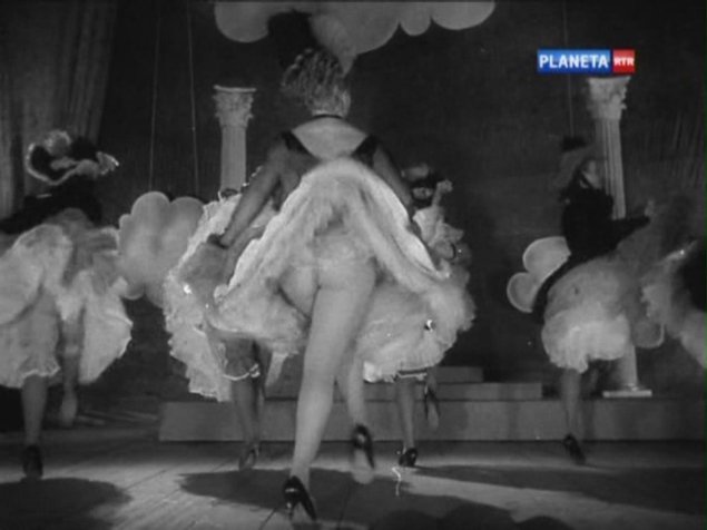 Классический канкан без трусов