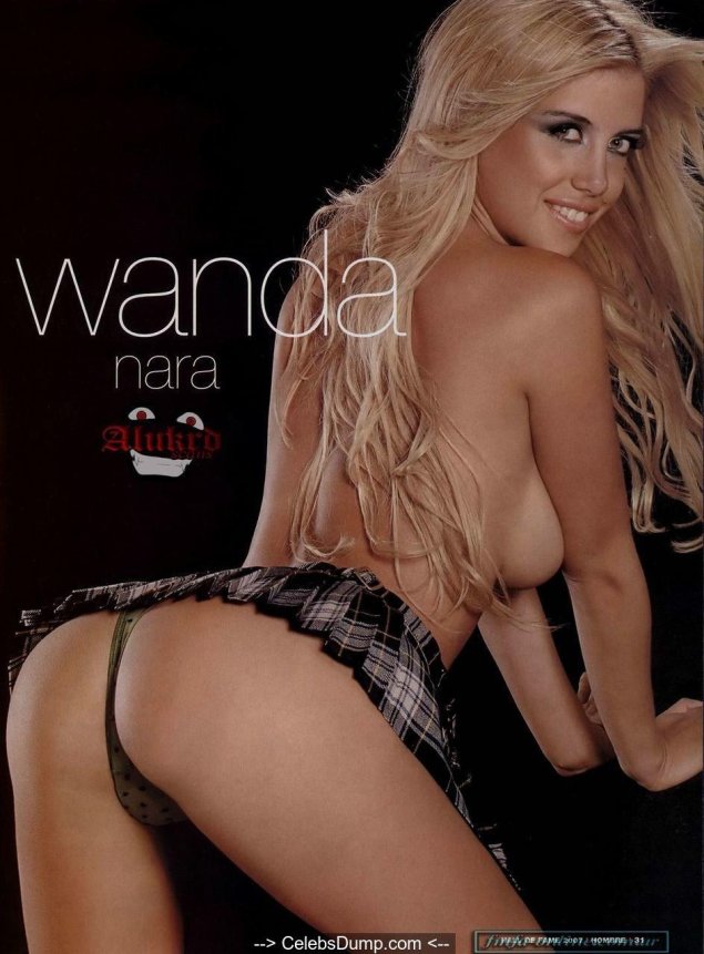 Wanda nara desnuda