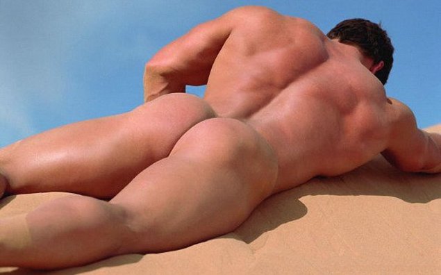 Красивые голые мужские попки