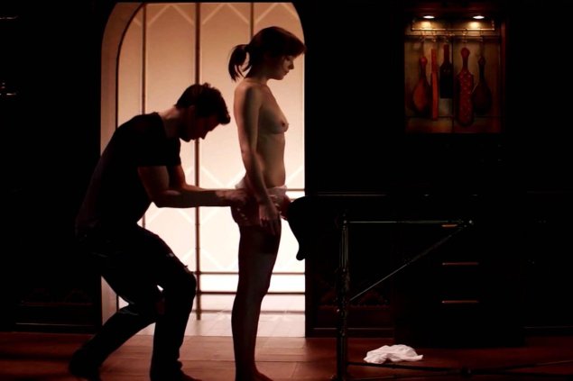 Дакота джонсон 50 оттенков nude