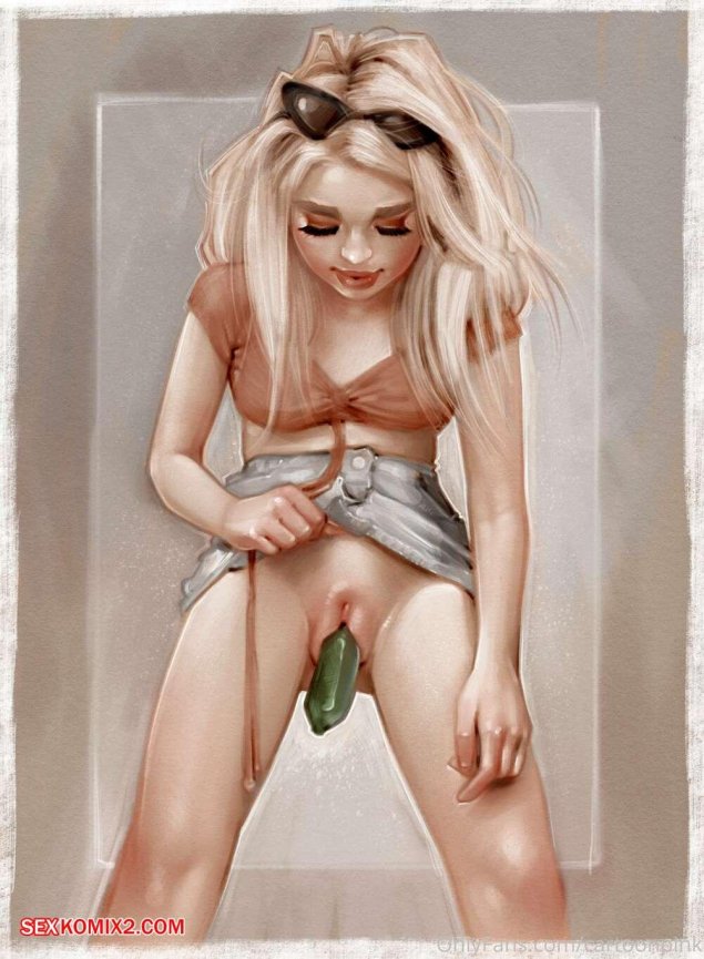 Мультяшная блондинка